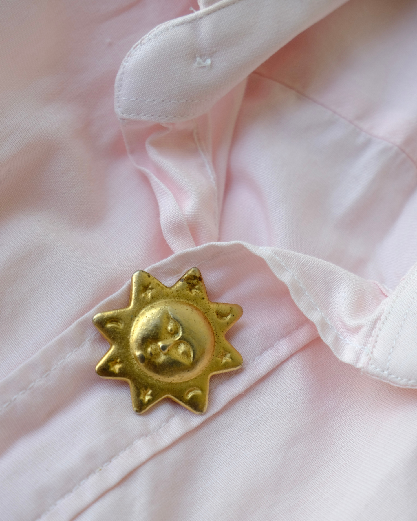 Vintage Celestial Button Covers