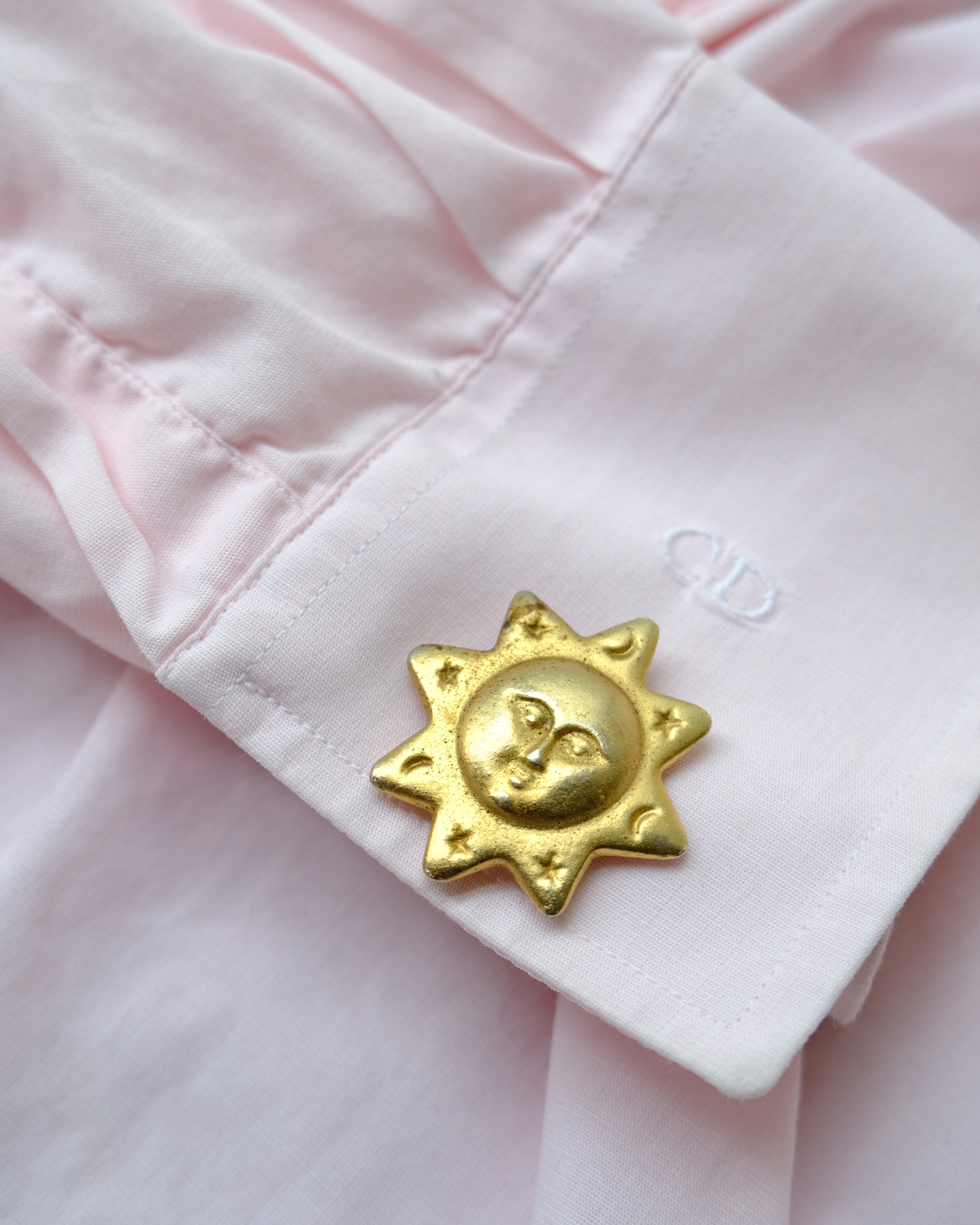 Vintage Celestial Button Covers