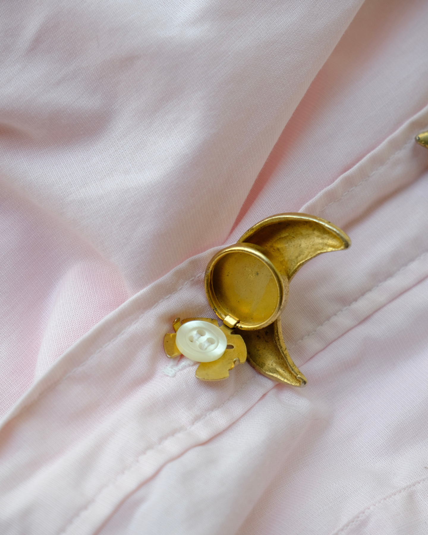 Vintage Celestial Button Covers