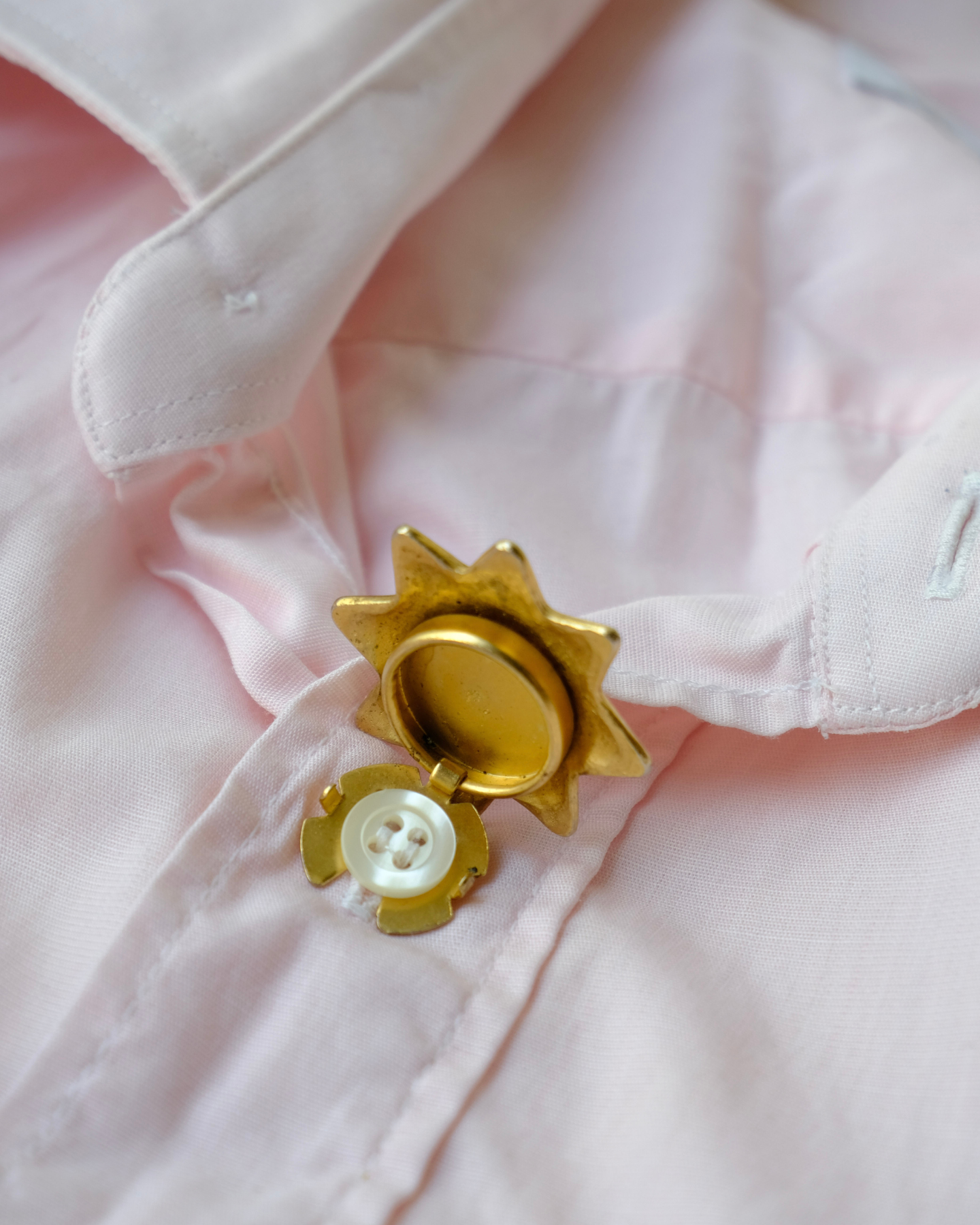 Vintage Celestial Button Covers